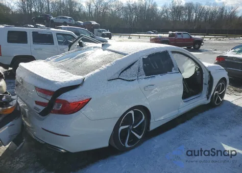 2021 Honda Accord Sport Se из США, поврежденный, VIN 1HGCV1F46MA011844